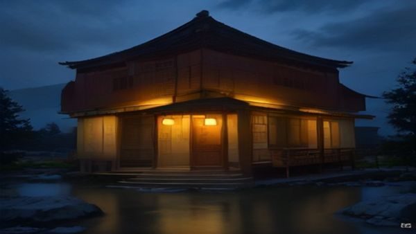 寡妇迷情饭桌场景，多人围坐餐桌，主角低头沉默，周围人物表情各异，家庭压力氛围浓烈